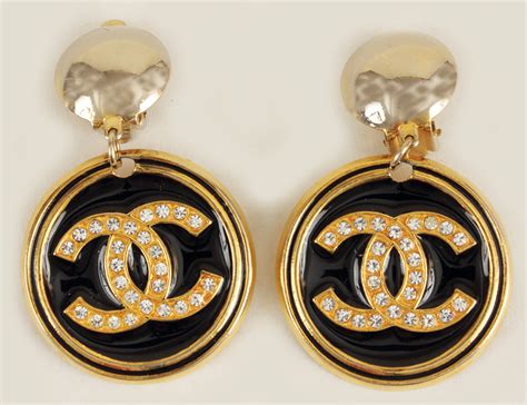 faux chanel earrings amazon|vintage faux chanel earrings.